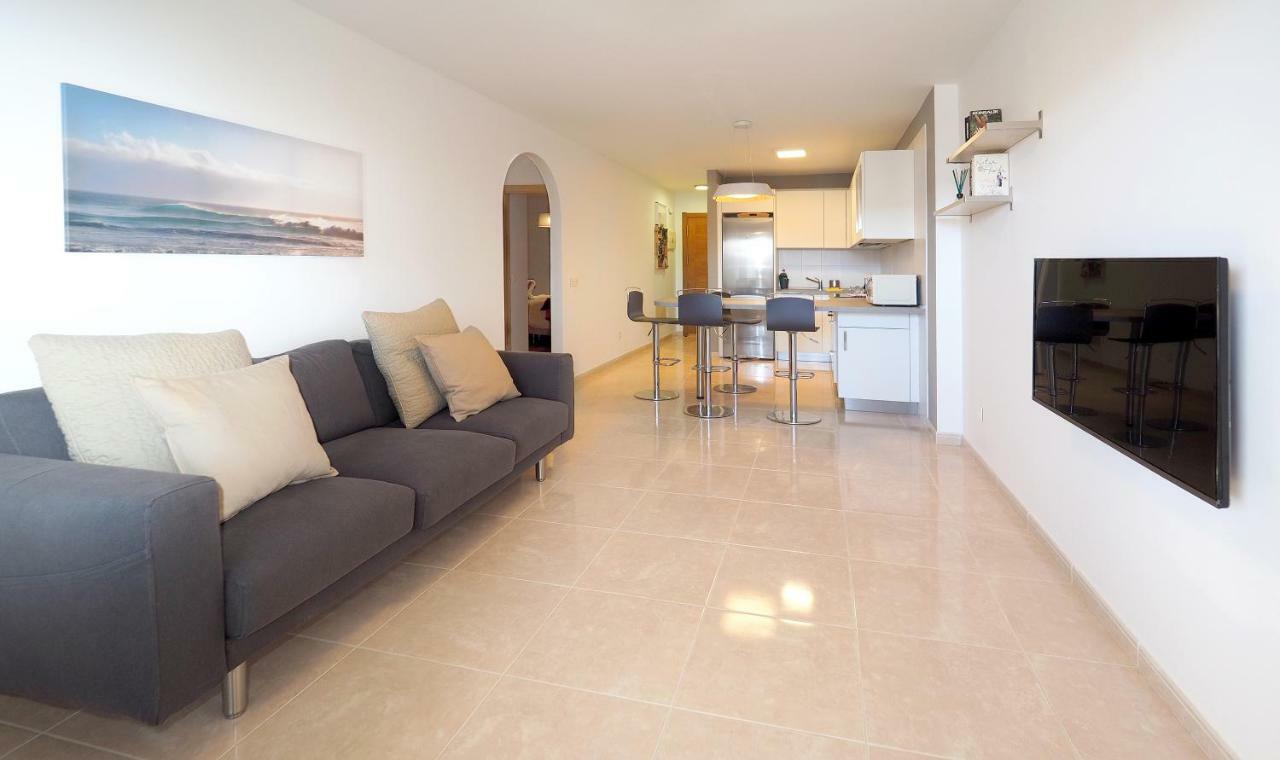 La Perla: Sea View And Pool Apartment El Medano  Exterior photo